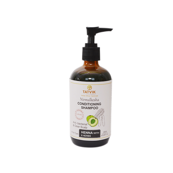 Tatvik Nirmalkesha Conditioning Shampoo Henna With 8 Herbs (100ml) - Image 2