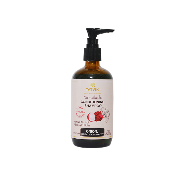 Tatvik Nirmalkesha Conditioning Shampoo Onion, Hibiscus & Beetroot (100ml) - Image 2