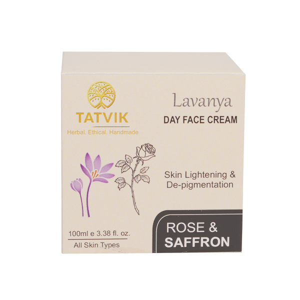 Tatvik Day Face Cream Rose & Saffron (100gm)