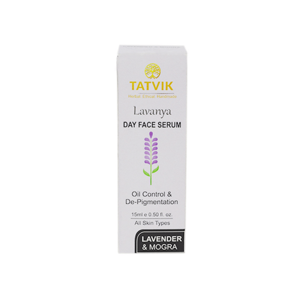 Tatvik Lavanya Day Face Serum Lavender & Mogra (15 ml)