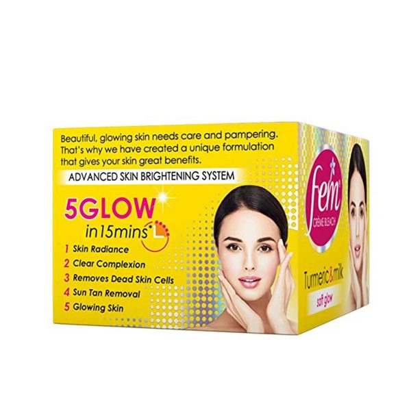 Dabur Fem Fairness Naturals Turmeric Herbal Bleech ( 24 gram) - Image 5