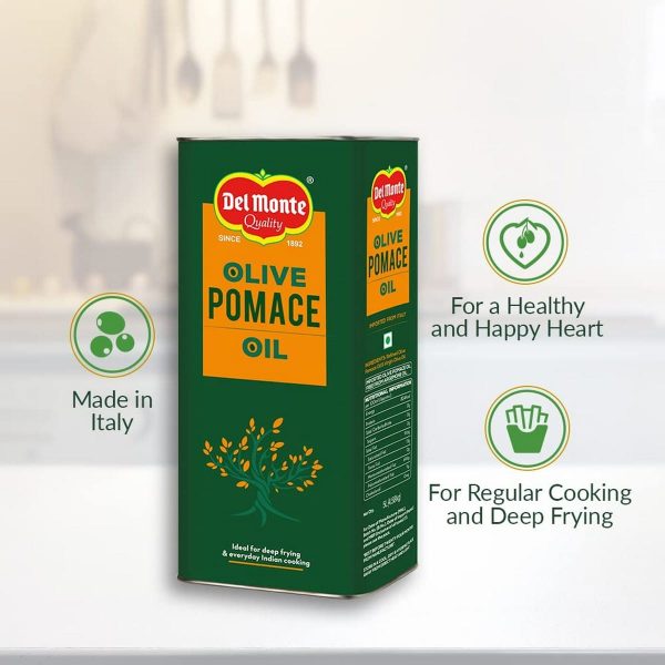 Del Monte Pomace Olive Oil Tin (5 lts) - Image 3