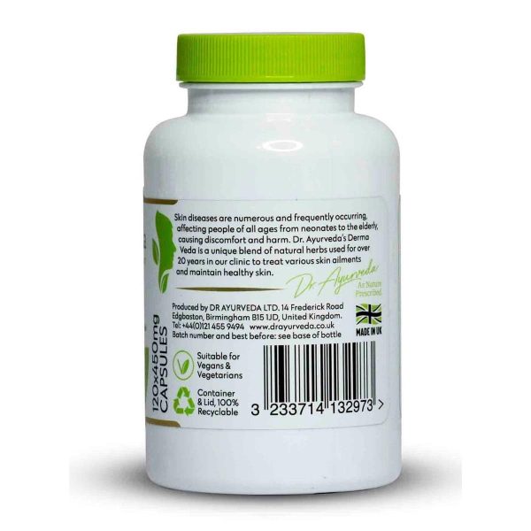 Dr Ayurveda Derma Veda (120 Capsules) - Image 2