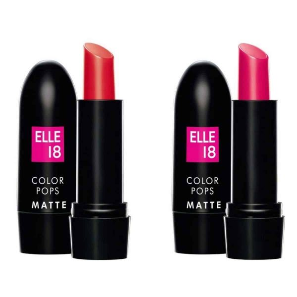 Elle 18 Combo Of Color Pop Matte Lip Colour (4.3g)