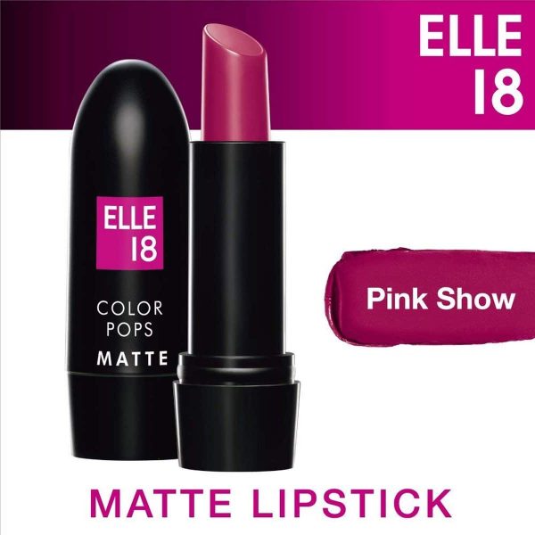 Elle 18 Combo Of Color Pop Matte Lip Colour Pink Kiss & Pink Show (4.3g) - Image 5