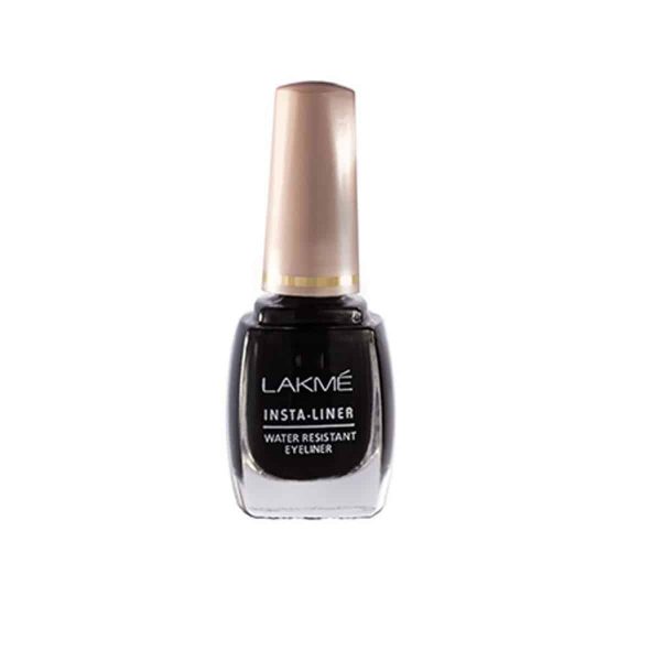 Elle 18 Eye Drama Kajal Bold Black (0.35g) & Lakme Insta Eye Liner Black Matte Finish (9ml) - Image 2