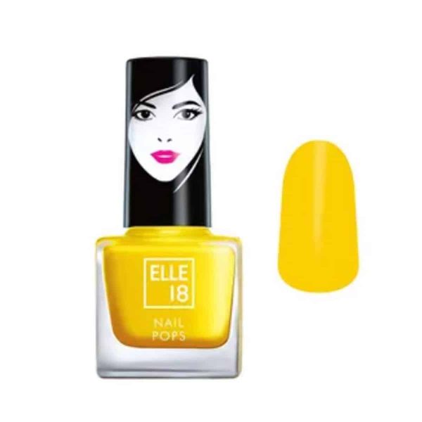 Elle 18 Nail Color Glossy Finish Shade 135 (5 ml) - Image 2