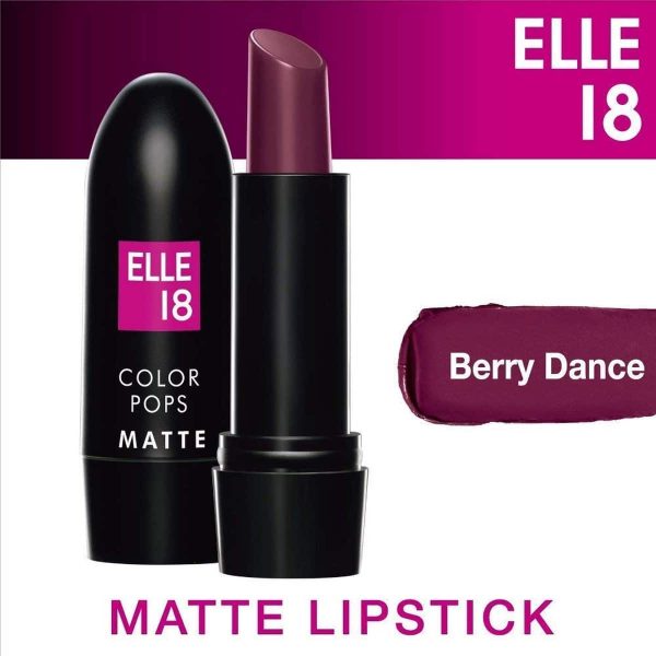 Elle 18 Pop Matte Lip Color Berry Dance (4.3g) - Image 3
