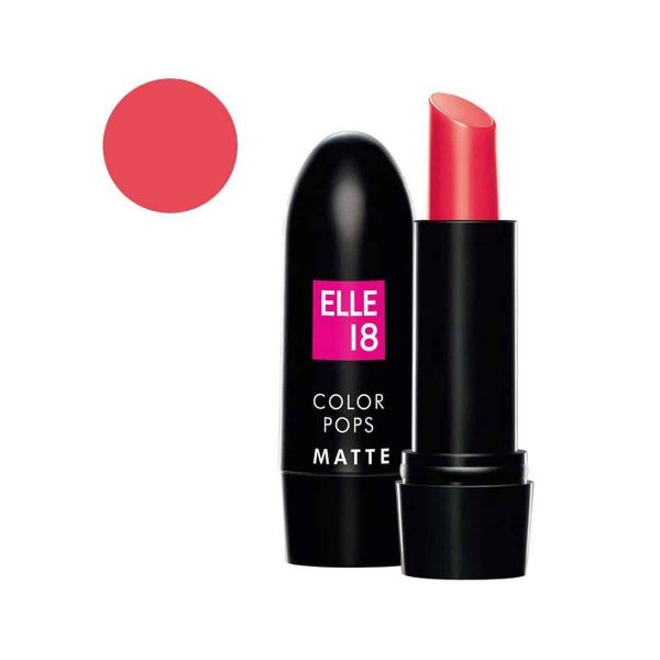 Elle 18 ShopStar Combo Of 4 Color Pop Matte Lip Colour (4.3 g) - Image 5
