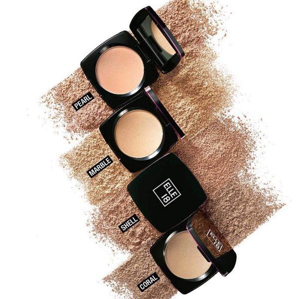 Elle18 Lasting Glow Compact Shade-Marble (9 g) - Image 4