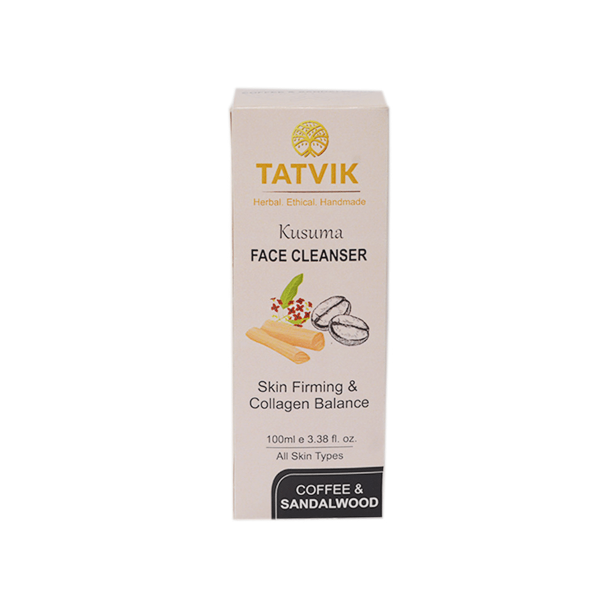Tatvik Kusuma Face Cleanser Coffee & Sandalwood (100ml)