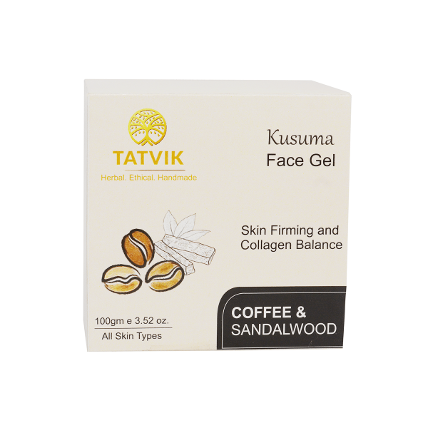 Tatvik Kusuma Face Gel Coffee & Sandalwood (100gm)