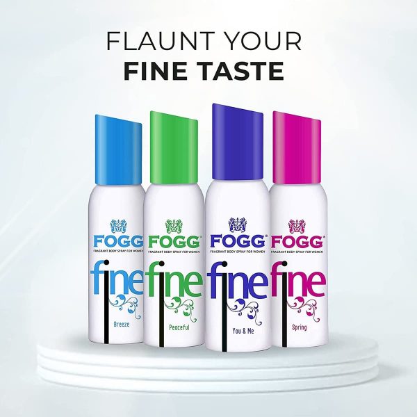 Fogg Fine Body Spray For Women (120ml) - Image 6
