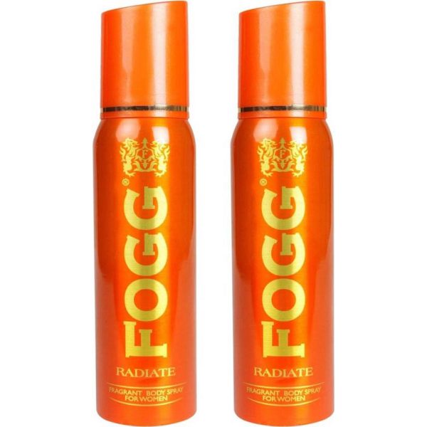 FOGG Regular Radiate Body Spray For Women  (240 ml, Pack of 2)
