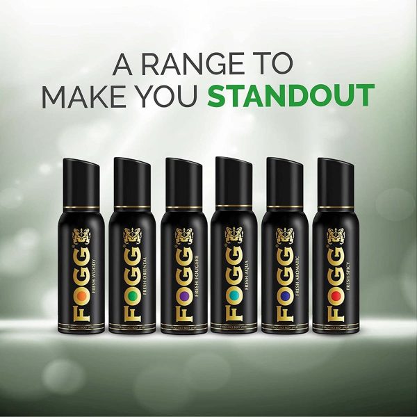 Fogg Black Series Body Spray For Men (150ml) - Image 6