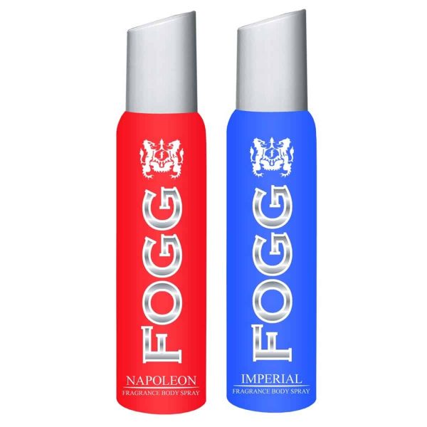 Fogg Napoleon, And Imperial Deodorants For Men (120 ml Each)