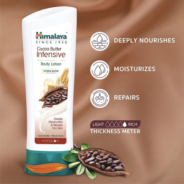 Himalaya Herbals Cocoa Butter Intensive Body Lotion (400 ml) - Image 3