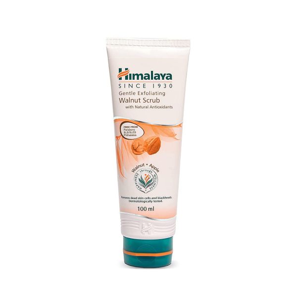 Himalaya Herbals Gentle Exfoliating Walnut Scrub (100 gram)
