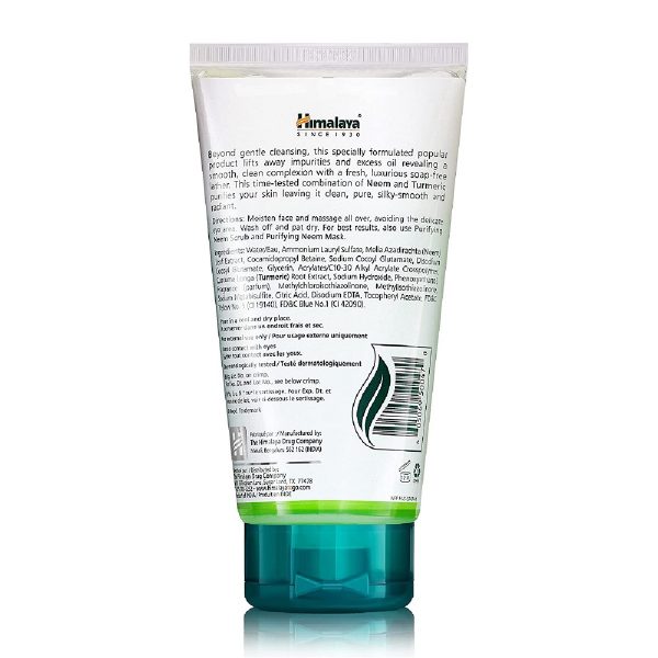 Himalaya Herbals Purifying Neem Face Wash (150 ml) - Image 2