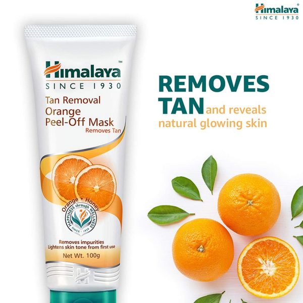 Himalaya Herbals Tan Removal Orange Peel-off Mask (100 gram) - Image 9