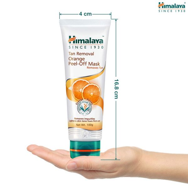 Himalaya Herbals Tan Removal Orange Peel-off Mask (100 gram) - Image 6