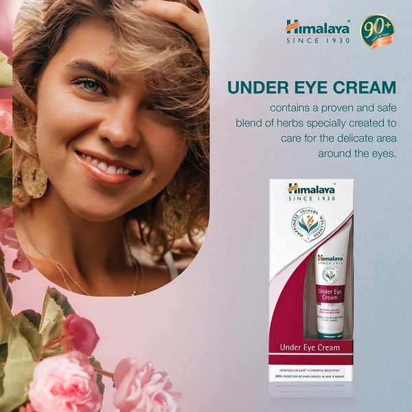 Himalaya Herbals Under Eye Cream (15 ml) - Image 3