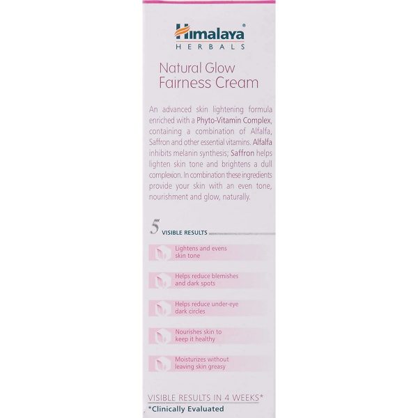 Himalaya Natural Glow Kesar Face Cream (25 grams) - Image 2