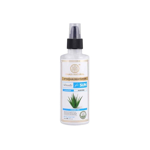 Khadi Natural After Sun Aloevera Moisturiser (200ml)