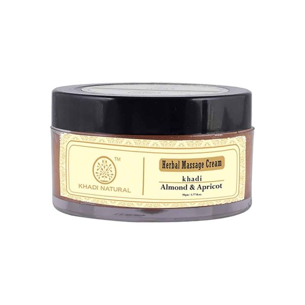 Khadi Natural Almond & Apricot Massage Cream (50 g)