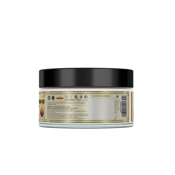 Khadi Natural Apricot & Walnut Cream Scrub With Rose (100 g) - Image 2