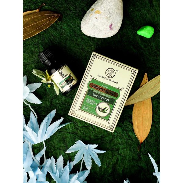 Khadi Natural Eucalyptus Essential Oil (15 ml) - Image 6