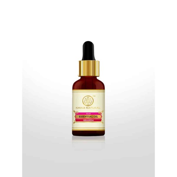 Khadi Natural Geranium Essential Oil (15 ml)