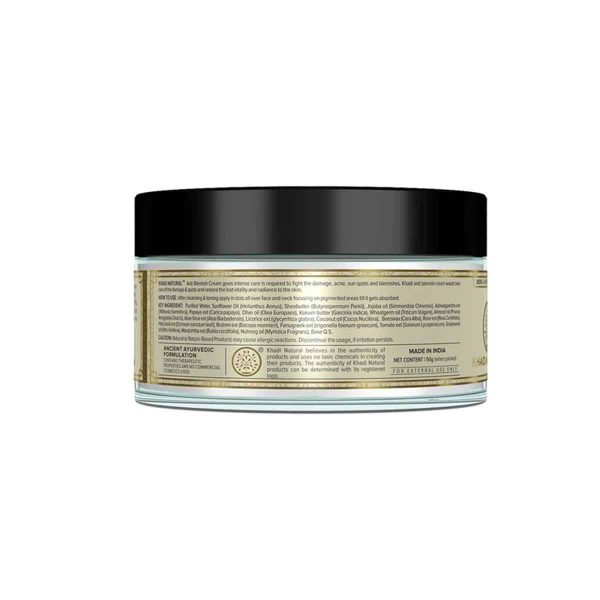 Khadi Natural Herbal Anti-Blemish Cream (50 gm) - Image 2