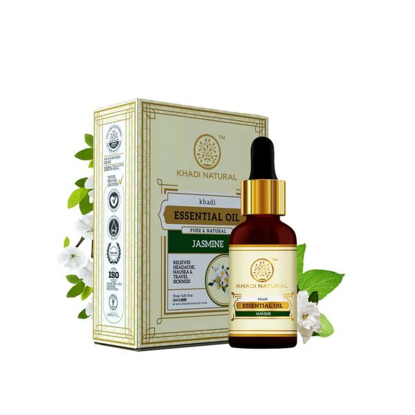 Khadi Natural Jasmine Essential Oil (15 ml) - Image 2