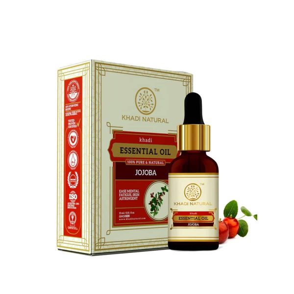 Khadi Natural Jojoba Essential Oil (15 ml) - Image 2