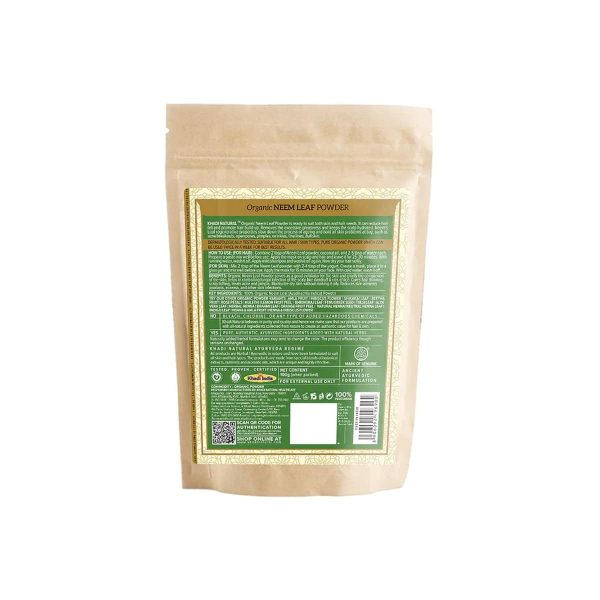 Khadi Natural Organic Neem Leaf Powder (100 g) - Image 2