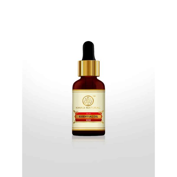 Khadi Natural Rose Essential Oil (15 ml)