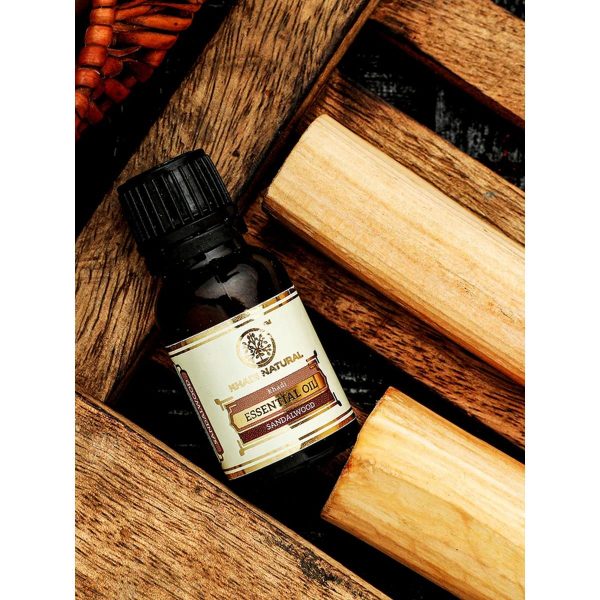 Khadi Natural Sandalwood Essential Oil (15 ml) - Image 6