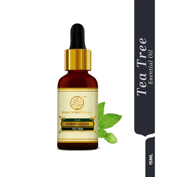 Khadi Natural Teatree Essential Oil (15 ml) - Image 3