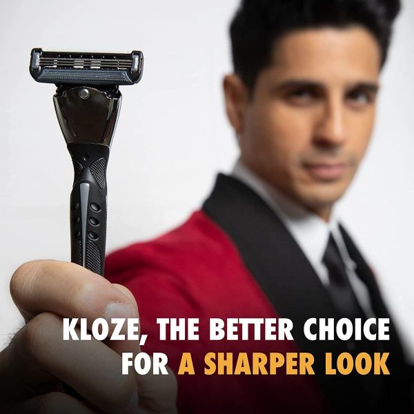Kloze Advance 5 Shaving Razor For Men + Trimmer Blade (2 Cartridges) - Image 5