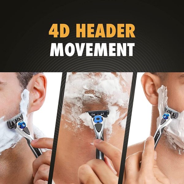 Kloze Advance 5 Shaving Razor For Men + Trimmer Blade (2 Cartridges) - Image 7