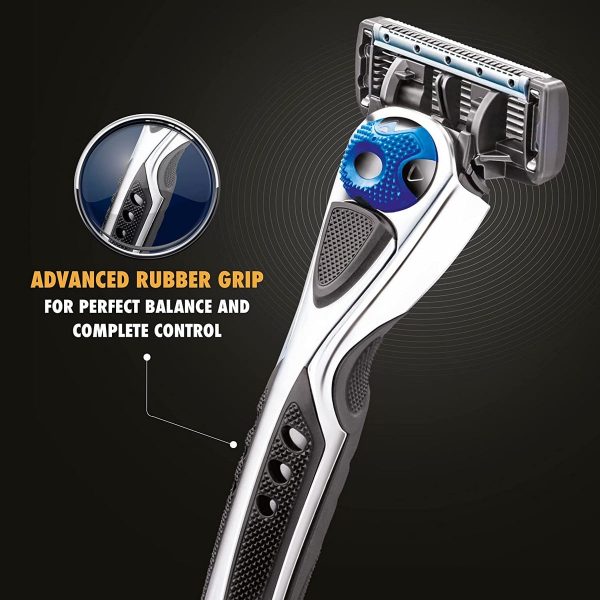 Kloze Advance 5 Shaving Razor For Men + Trimmer Blade (2 Cartridges) - Image 6