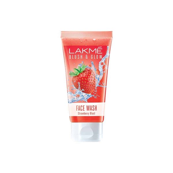 Lakme Blush & Glow Strawberry Freshness Gel Face Wash (150 gm)
