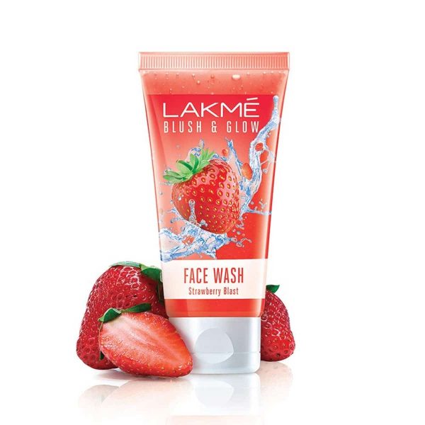 Lakme Blush & Glow Strawberry Freshness Gel Face Wash (150 gm) - Image 4