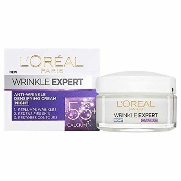 Loreal 55+ Calcium Night Cream Wrinkles (50 ml)