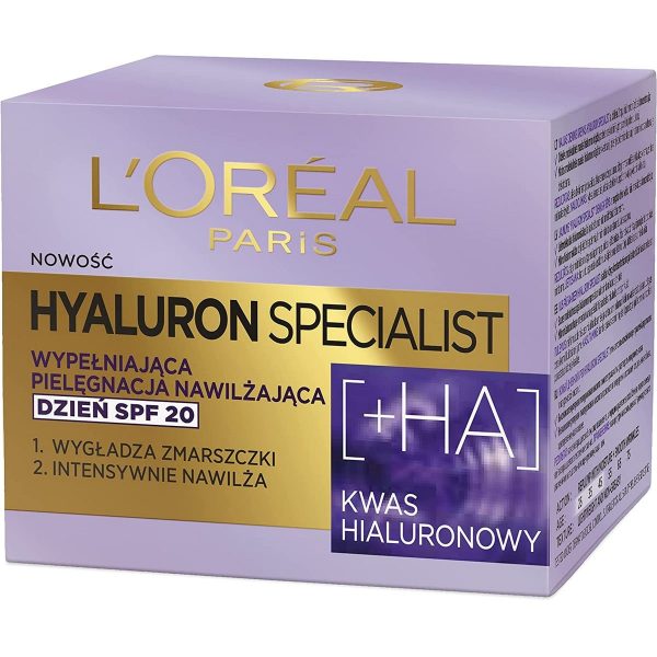 Loreal Hyaluron Specialist Day Cream Spf 20  (50 ml) - Image 3