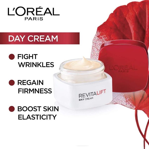 Loreal Paris Revitalift Moisturizing Cream (50 ml) - Image 2