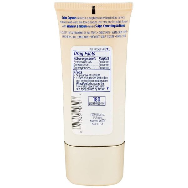 Loreal Paris Visible Lift CC Cream SPF 20 (30 ml) - Image 2