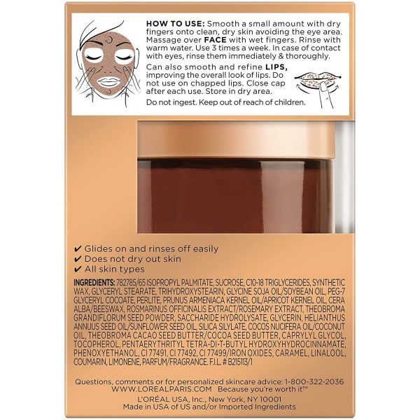 Loreal Skin Care Pure Sugar Scrub (48 grams) - Image 3