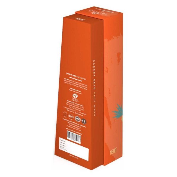 Neud Carrot Seed Premium Face Wash (300 ml) - Image 2
